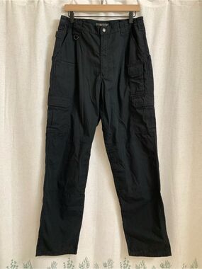 5.11 Tactical Black Cargo Pants with Utility Pockets 34x33